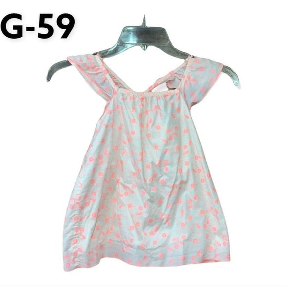 Cherokee Other - Sz6 Cherokee Pink & White Floral Print Tank Top